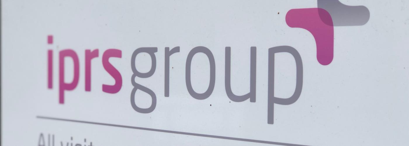 IPRS Group sign for about us history page